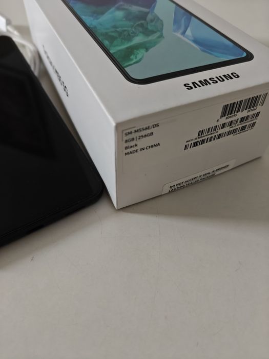 Samsung M55 5G 8/256GB bateria 5000mAh 12M Gwarancji