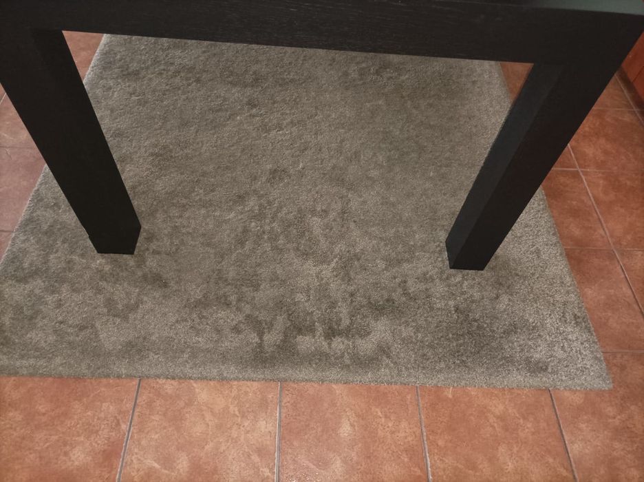 Carpete 160/230 cinzenta/taupe