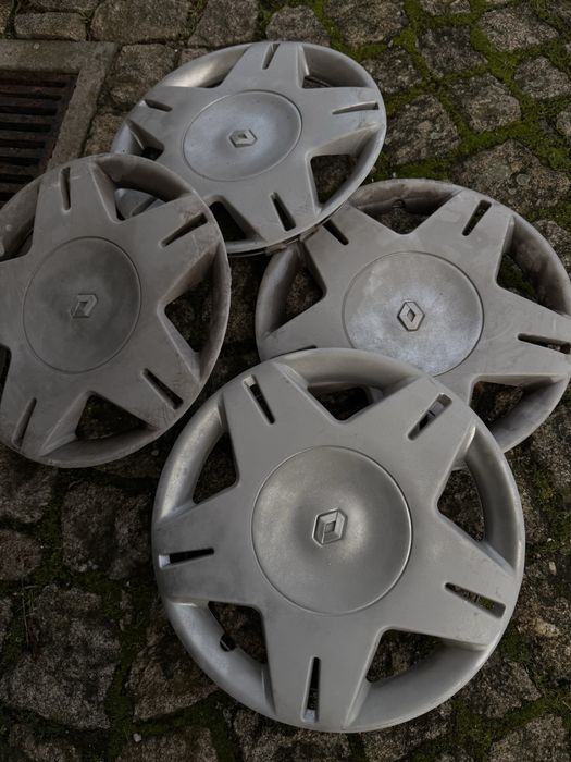 Tampões de jantes Renault 14” – Originais