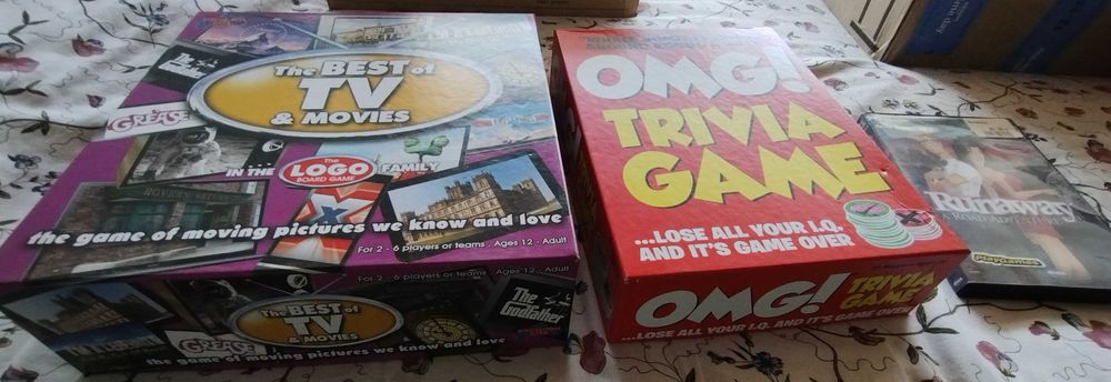 3 Jogos (2 de tabuleiro e 1 de PC)