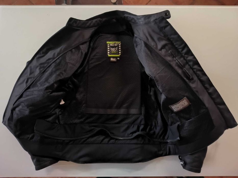 Berik Flexius - Casaco em pele para mota