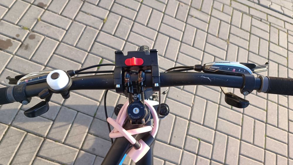 Rower Unibike Mission 26' czarno-niebieski