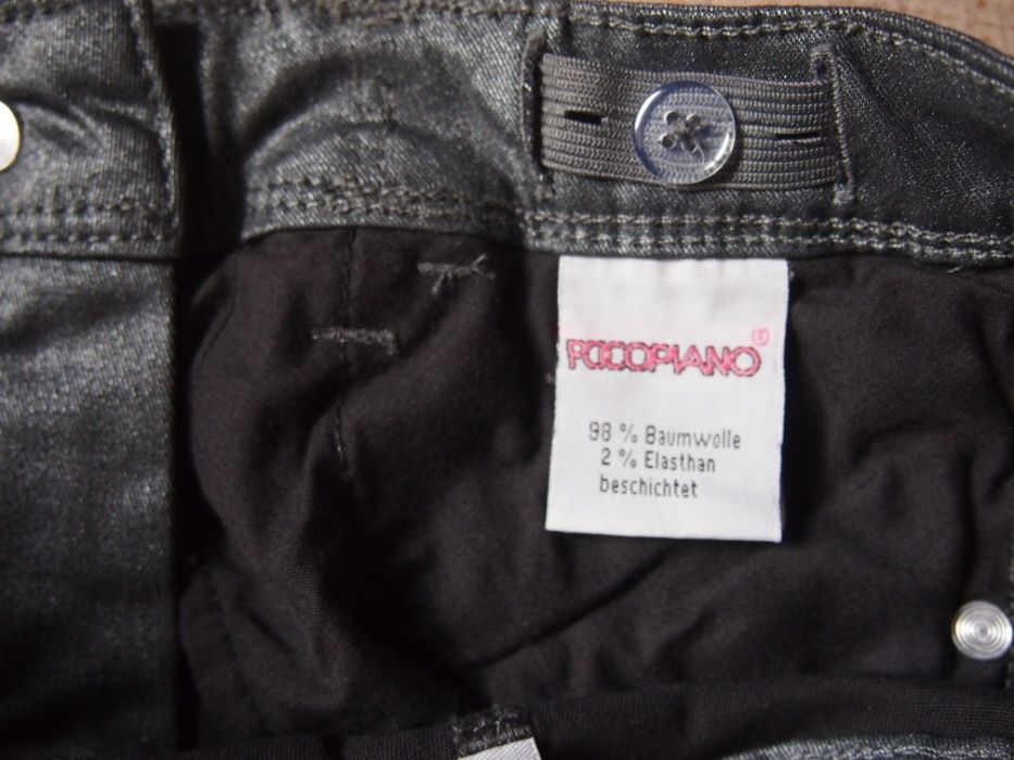 Стильные джинсы скинни Benetton Pocopiano Германия р.152 девочке