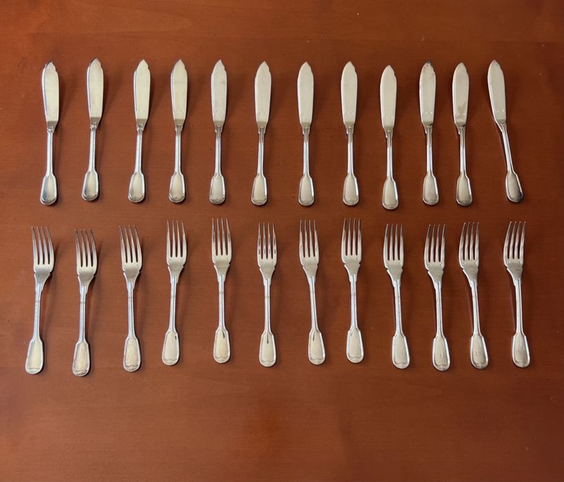 Faqueiro Christofle 118 peças novo