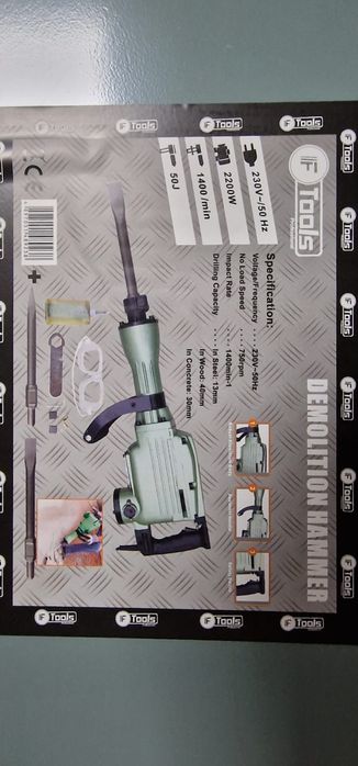 Martelo Demolidor Pneumático Eléctrico