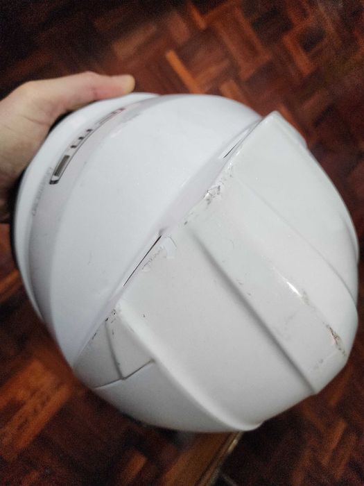 Capacete CMS Branco - Ideal para Práticas e Principiantes