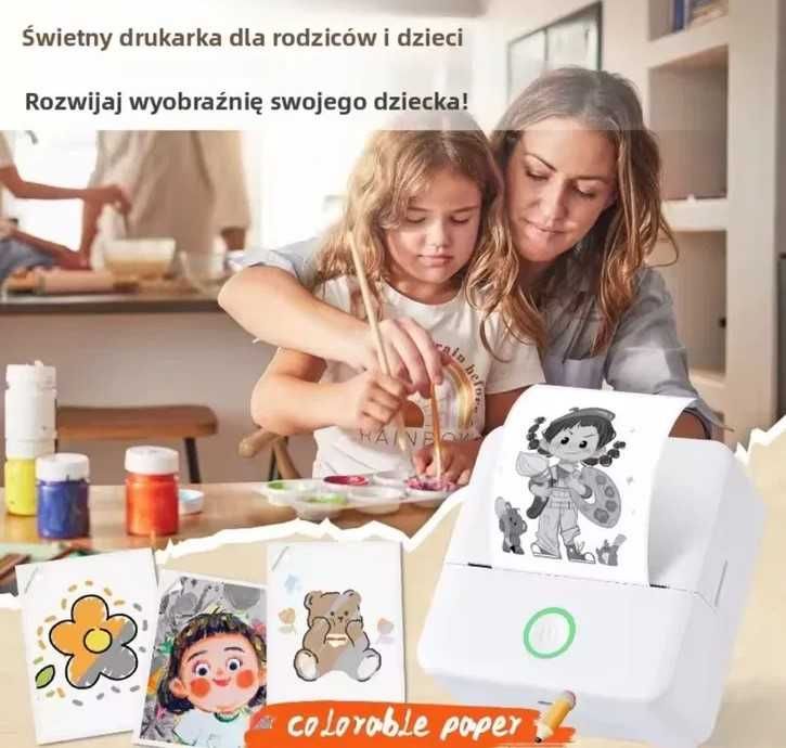 mini drukarka beztuszowa