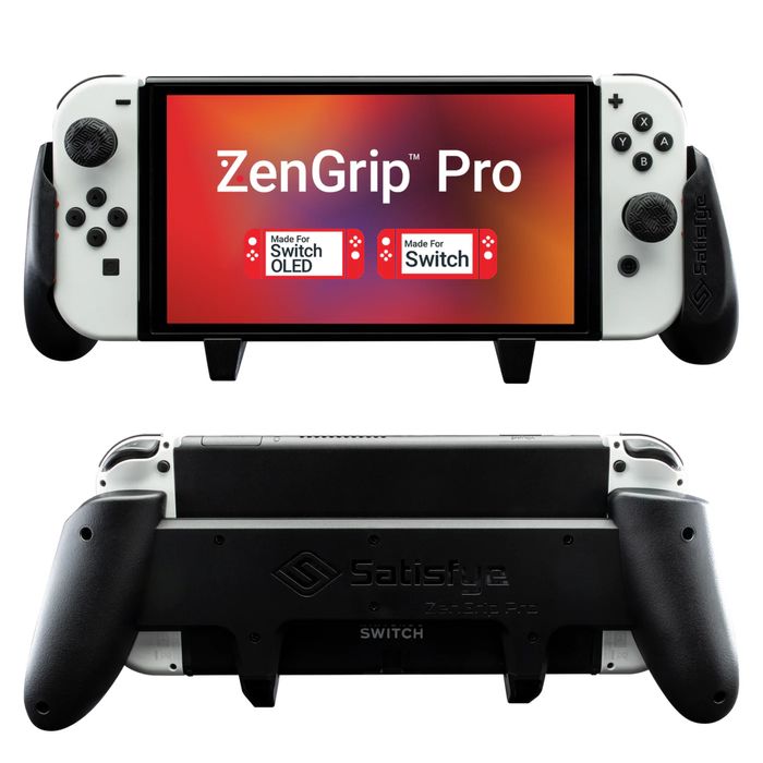 Nintendo Switch OLED + Satisfaye ZenPro + Super Mario Odyssey