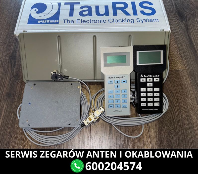 Tauris okablowanie anteny zegary