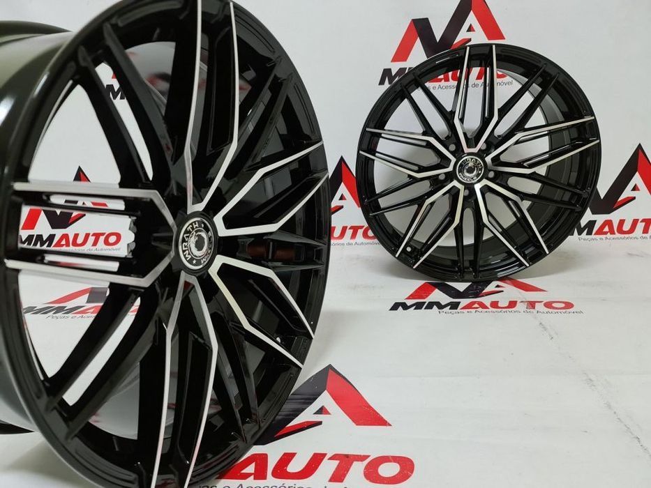 Jantes Wrath WF9 Preto Polido 19