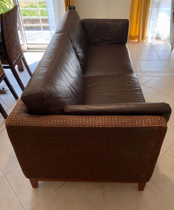 Sofa em pele marca Belar - PROMO