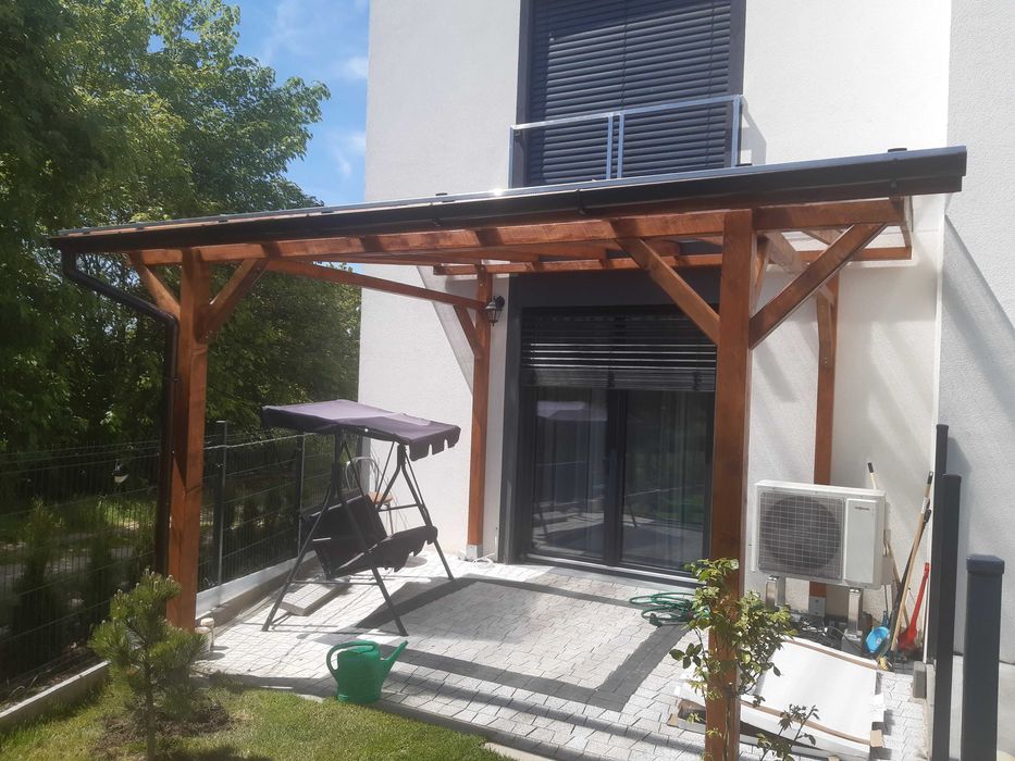 ZADASZENIE tarasu PERGOLA !! NOWA z drewna ALTANA drewniana Pawilon