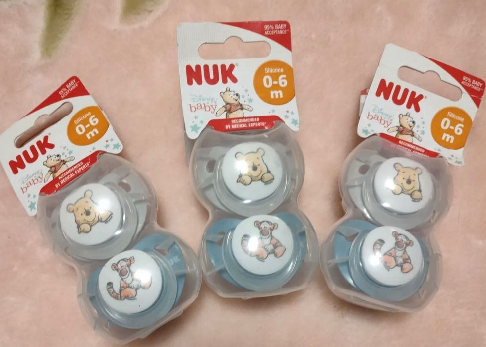 Новые дурники Nuk пустышки нові пустушки 0-6 6-18 18-36 месяца