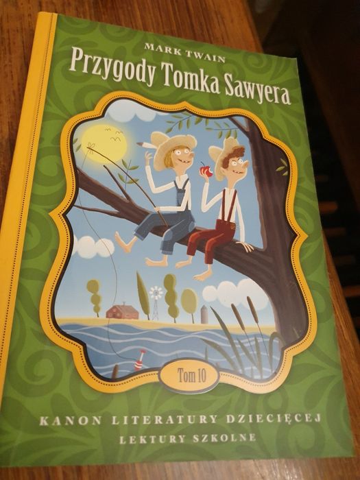 Książka ,,Przygody Tomka Sawyera" M. Twain