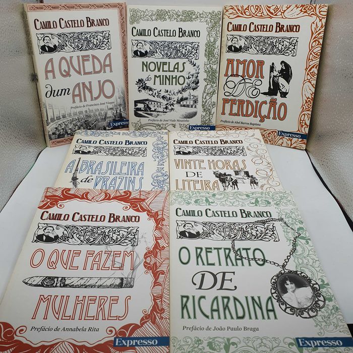 Livro Ref-CE2 - Obra Essencial de Camilo Castelo Branco 6 Volumes
