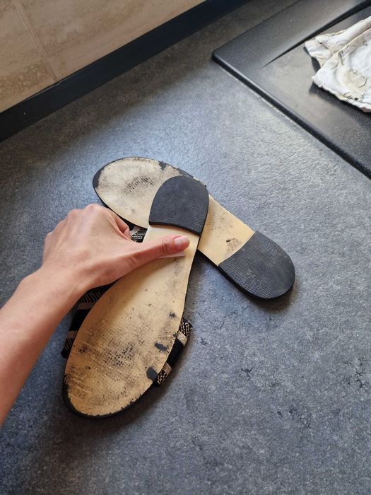 Klapki Christian dior