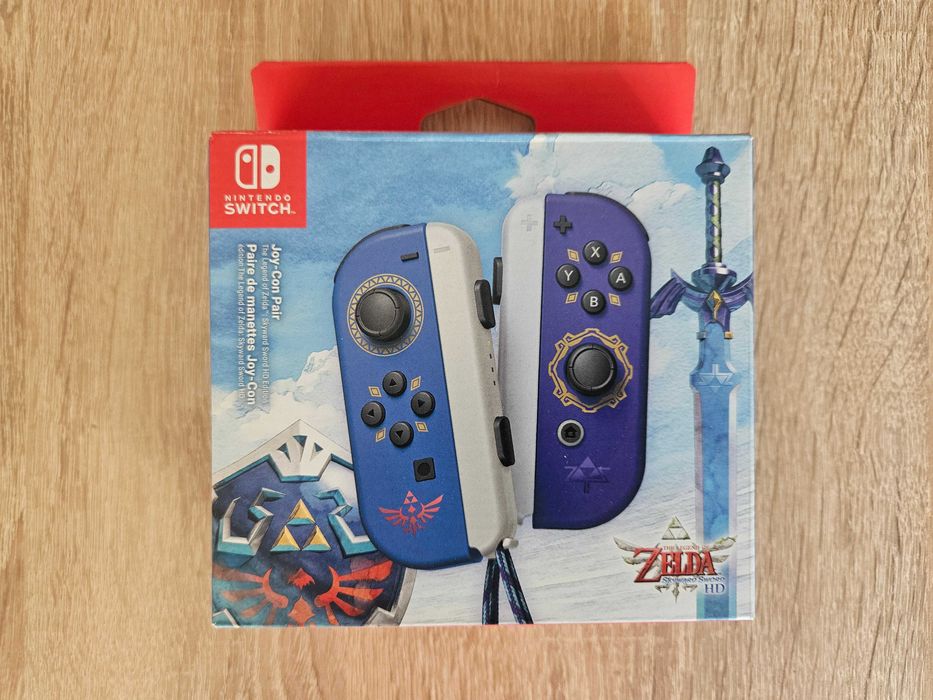 Kontrolery Joy-Con, Nintendo Switch, LIMITOWANE The Legend of Zelda : Skyward Sword HD