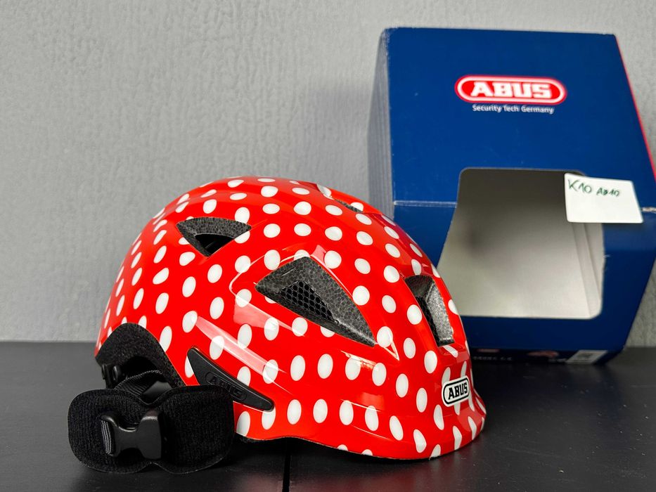 Kask ABUS Anuky 2.0 red spots M