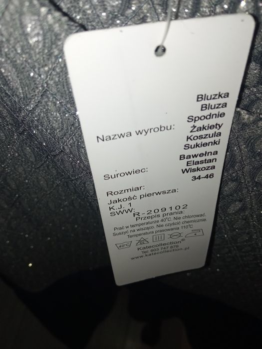 Nowa niebieska sukienka