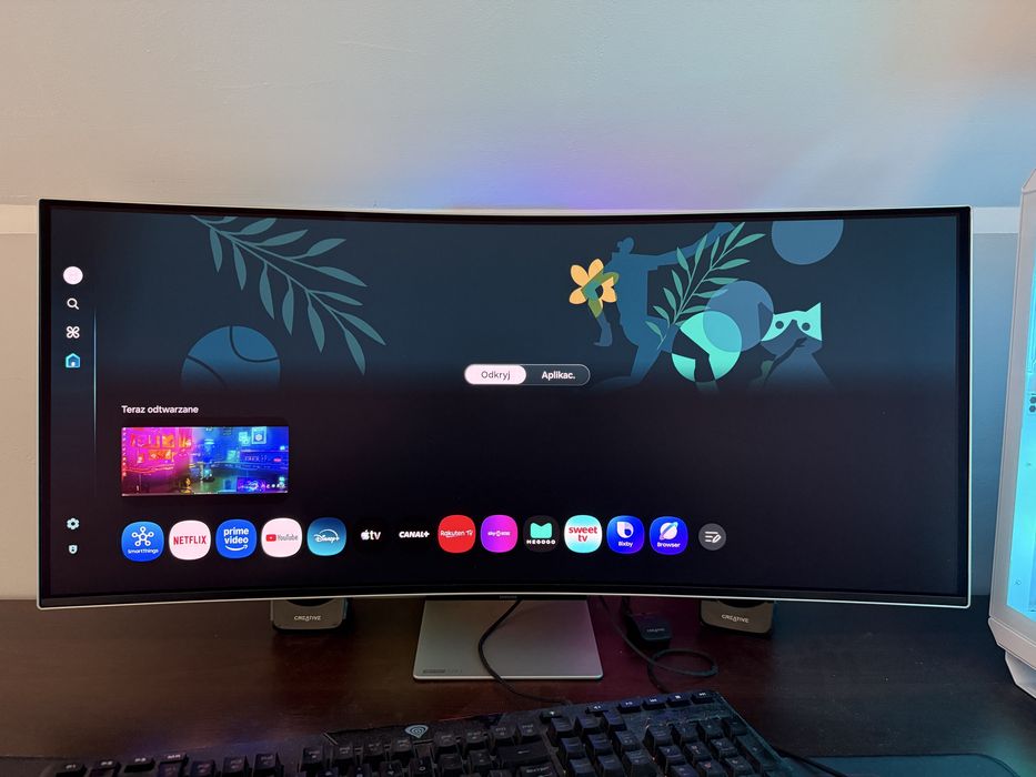 Samsung odyssey g8 34cale panoramiczny 3440x1440
