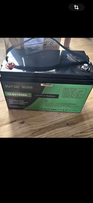 LiFePO4 12V 100Ah Акумулятор Datouboss, BMS, 1280Wh