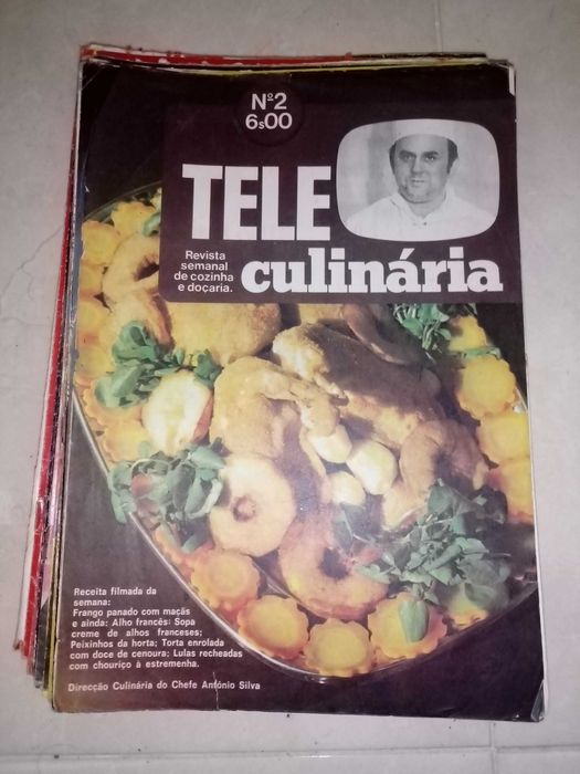 58 livros de culnária chefe António Silva