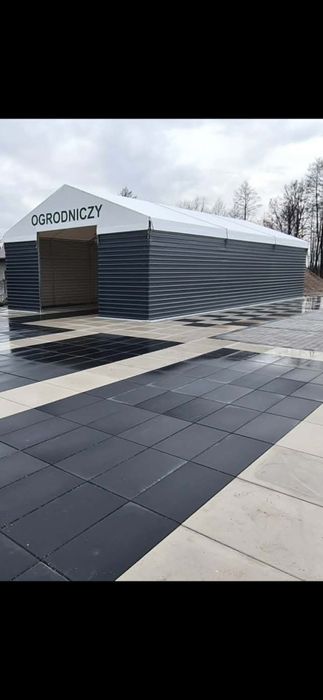 Pompowany dach ,hala 15mx8m