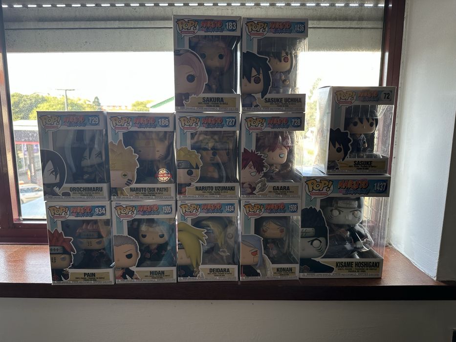 Funko pop! Naruto Shippuden Coleção