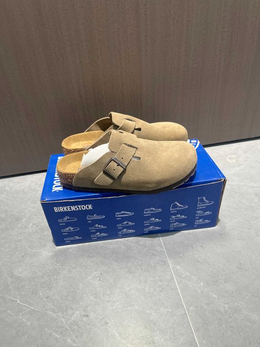 Birkenstock Boston taupe suede pointure R.41