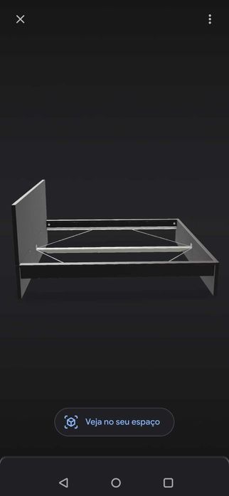 Cama + Estrado 160x200cm MALM IKEA