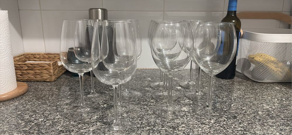 Conjunto 11 taças ikea com +40% de desconto