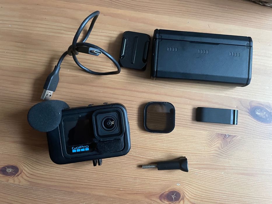 GoPro 13 | MediaMod | 2 baterie | filtr polar.| Ładowarka | Gwarancja