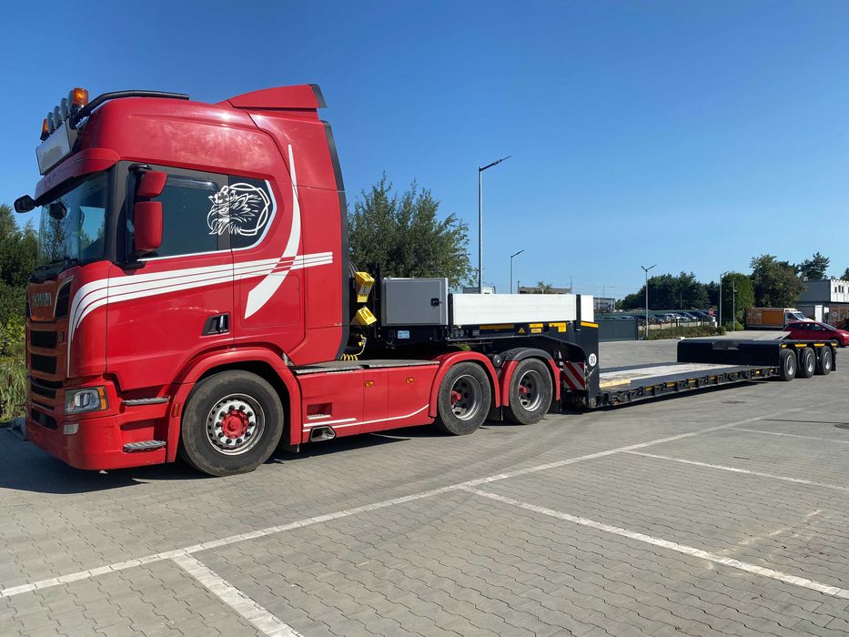 Niskopodwozie ,tiefbett DOLL rozpinana,3 osie skrętne NOWA CENA!