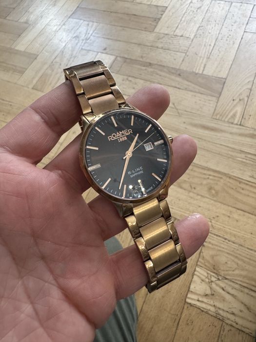 Roamer R-Line złoto różowe