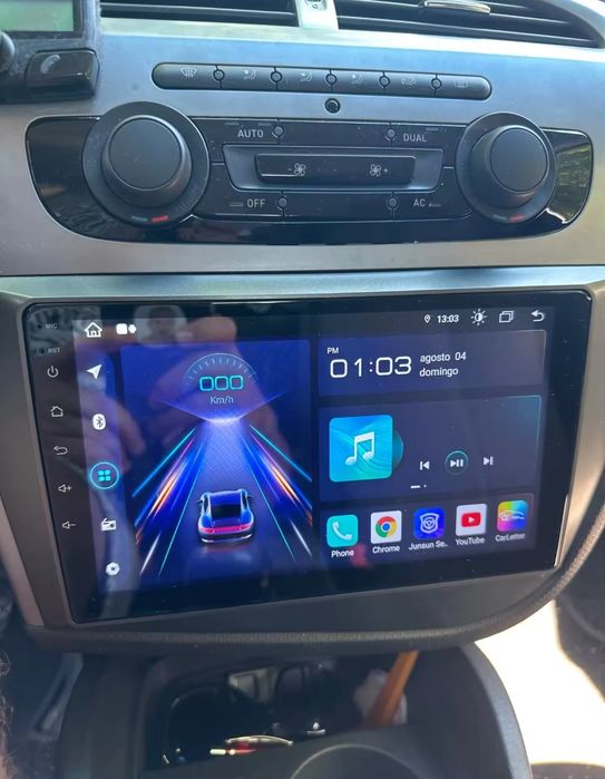 Radio Android 9" Seat Leon Mk2 + 4 GB+32 GB + Carplay + GPS