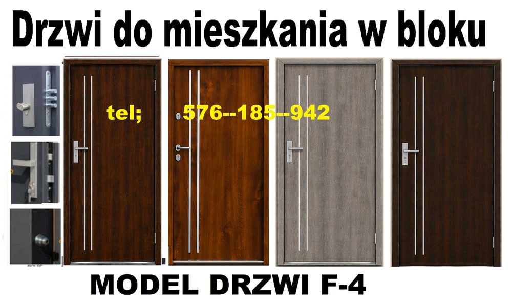 Drzwi ZEWNĘTRZNE wejściowe ,wewnątrzklatkowe antywłamaniowe WEWNĘTRZNE