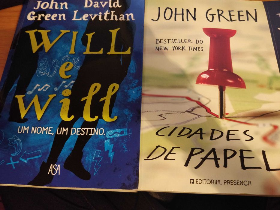 John Green Coleção: Cidades de papel, Will e Will, À Procura de Alaska