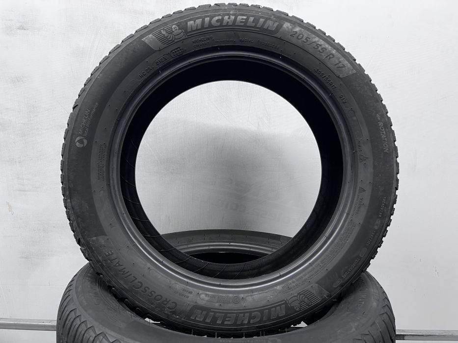 2шт всесезонні 205/55/R17 2022р Michelin Cross Climate 2