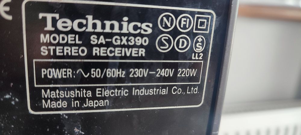 Amplituner Technics SA-GX390