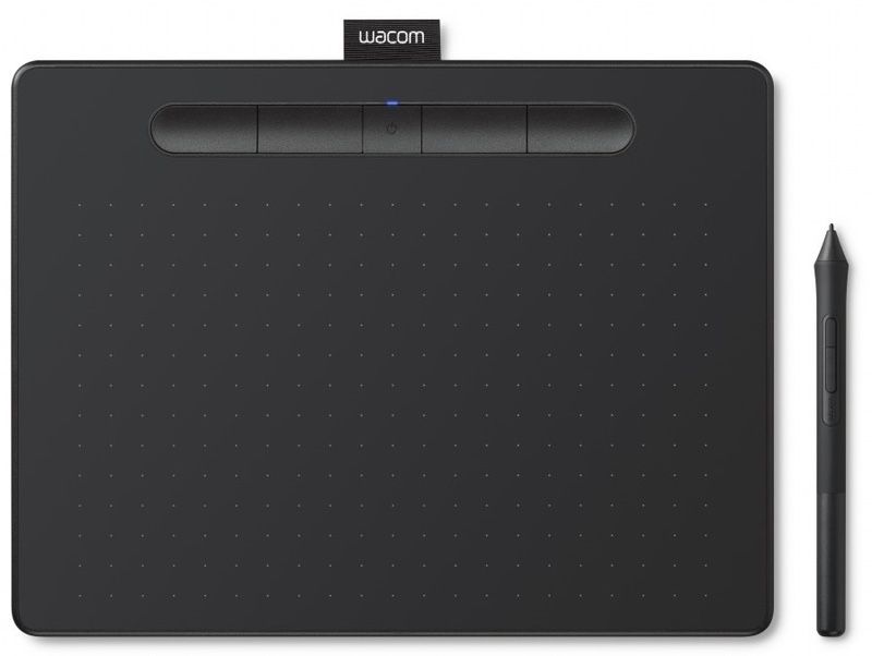 Графічний планшет Wacom Intuos M Bluetooth (Black) CTL-6100WLK-N
