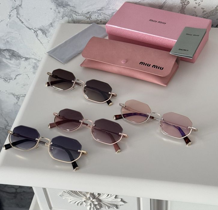 солнцезащитные очки Miu Miu полный комплект