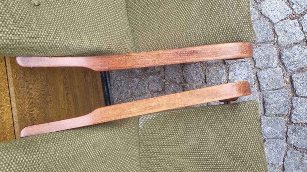 Stolik Mezulanik Design PRL Czechosłowacja do reno Foteel Ton Smidek