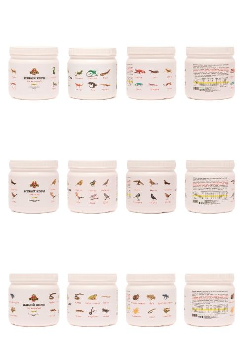 Живой корм – Зофобас Зоофобус Zophobas morio Кормовые насекомые