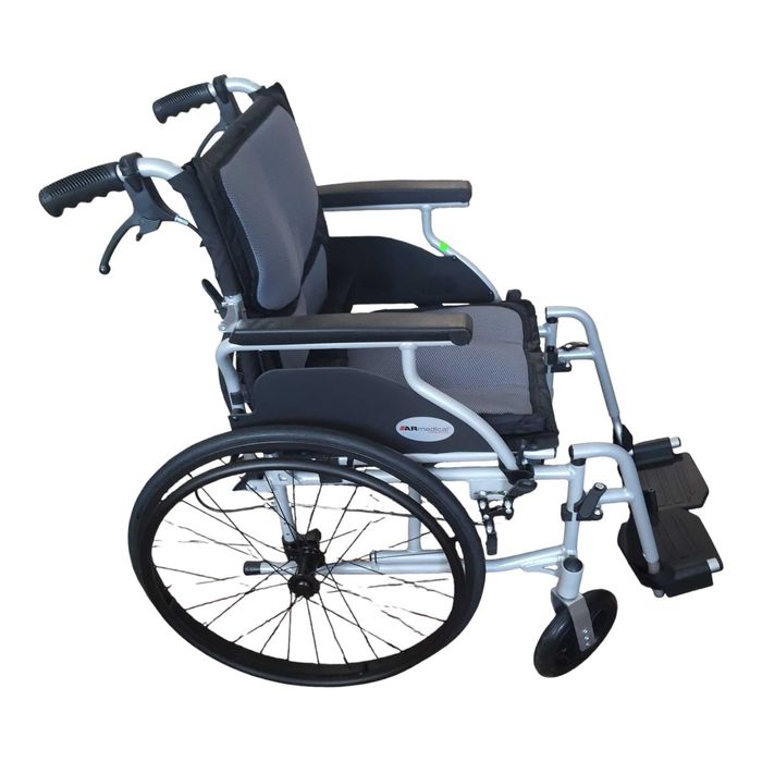 Wózek inwalidzki magnezowy AR-355 Magnesium, Nowy