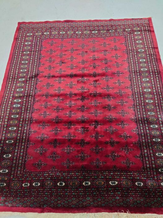 Ręcznie tkany dywan wełniany Pakistan 170x260 Vintage