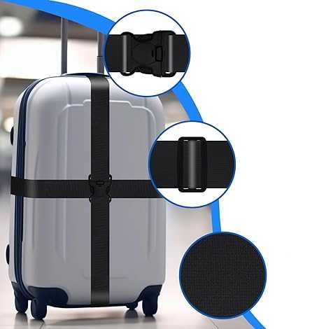 Pas zabezpieczający na walizkę bagaż podróżny na lotnisko pasek