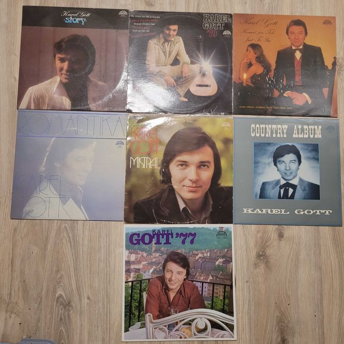 Płyty winylowe kolekcja Karel Gott