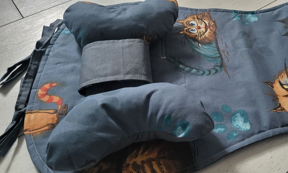 Wkładka do spacerówki. Komplet bawełniany.