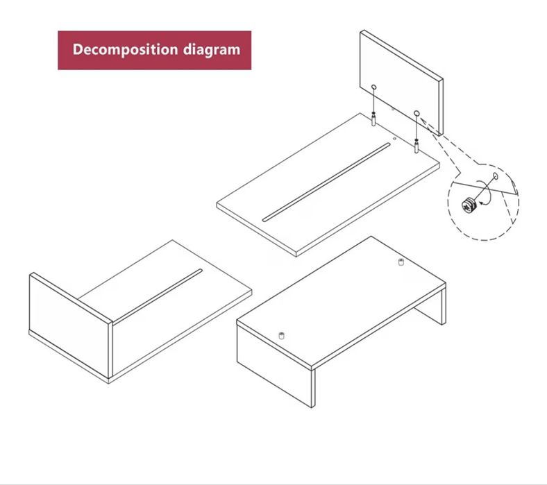 Suporte Monitor de mesa