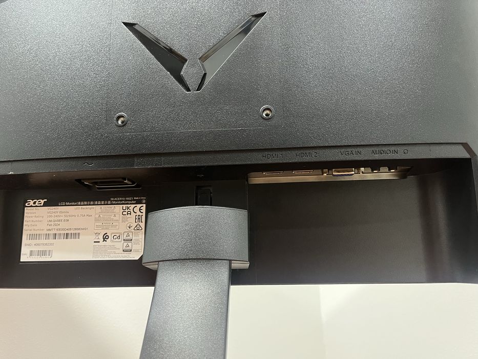 Monitor Acer Nitro VG0 23.8” IPS FHD 100Hz
